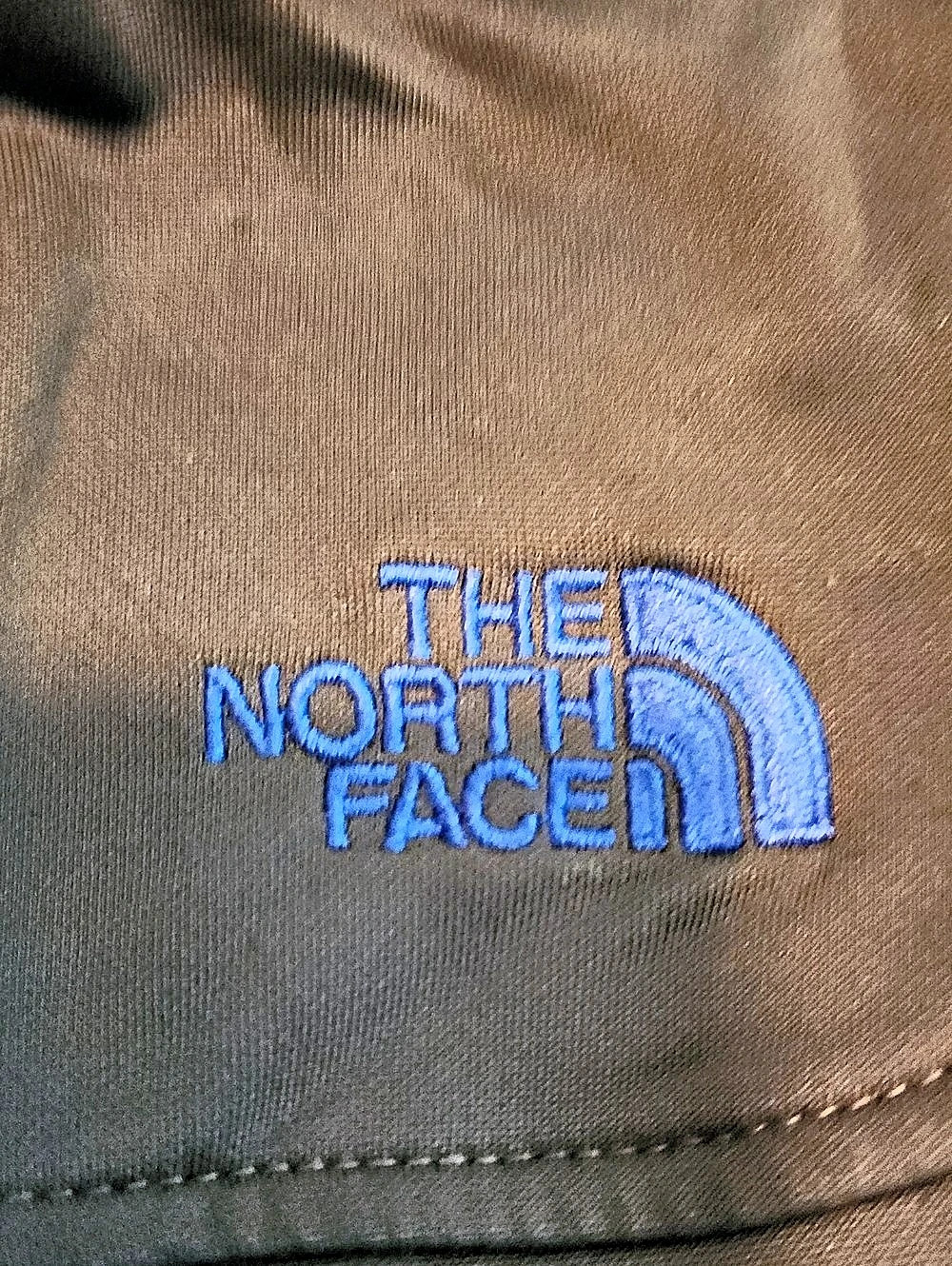 The North Face Performance Fleece Full-Zip Hoodie Men's Grey & Blue Medium - Picture 4 of 5